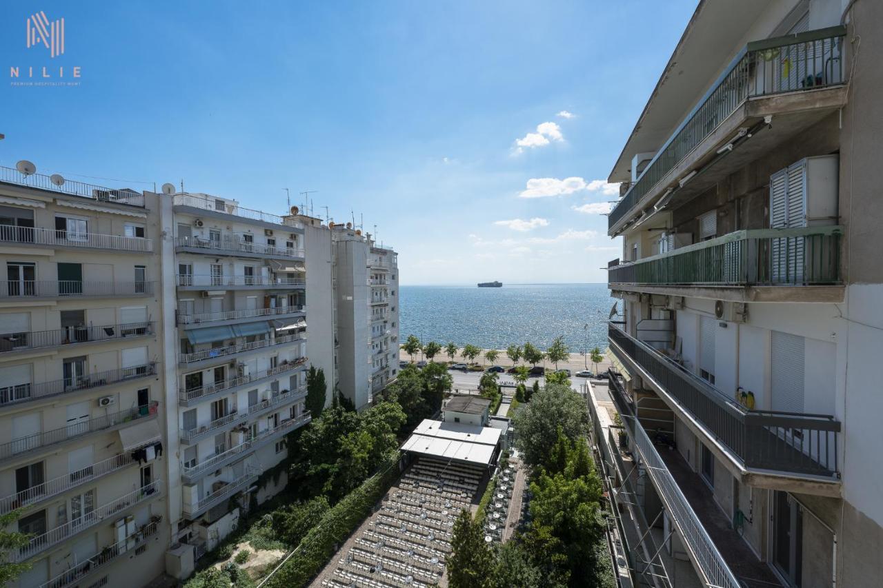 テッサロニキAwesome Sea View, Nilie Hospitality Mgmtアパートメント エクステリア 写真