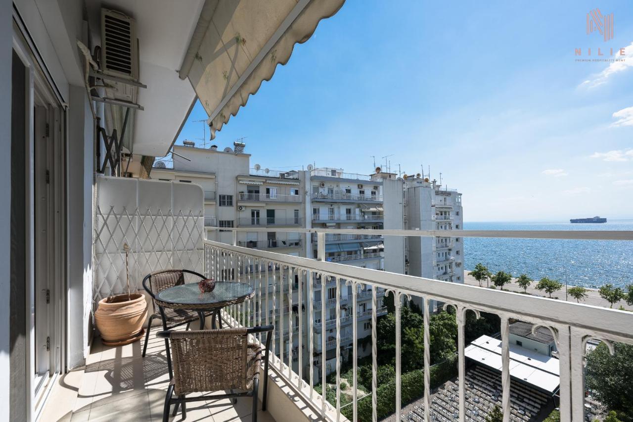 テッサロニキAwesome Sea View, Nilie Hospitality Mgmtアパートメント エクステリア 写真
