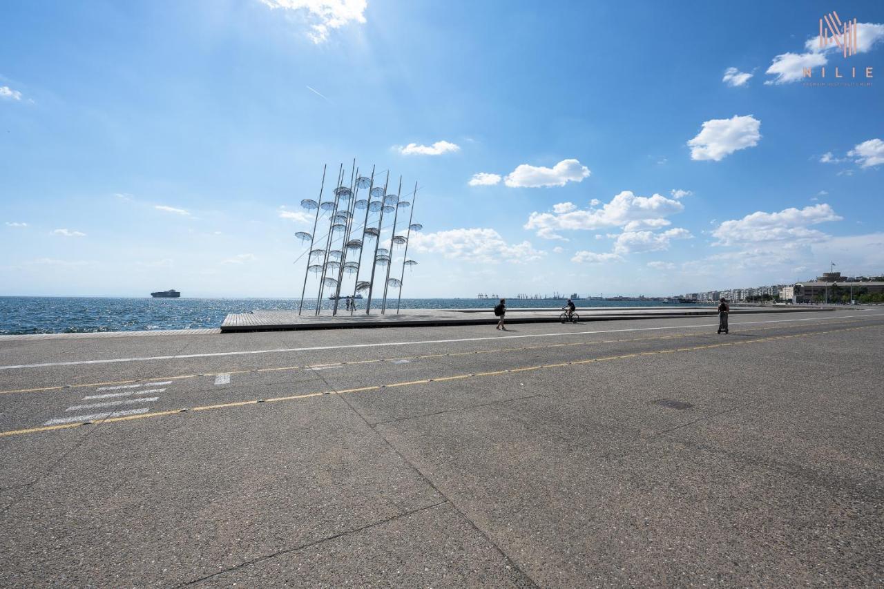 テッサロニキAwesome Sea View, Nilie Hospitality Mgmtアパートメント エクステリア 写真